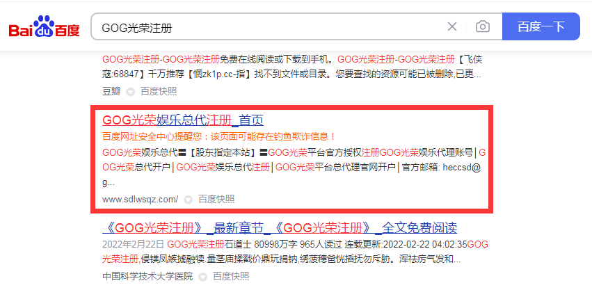 GOG光榮平臺SEO培訓案例